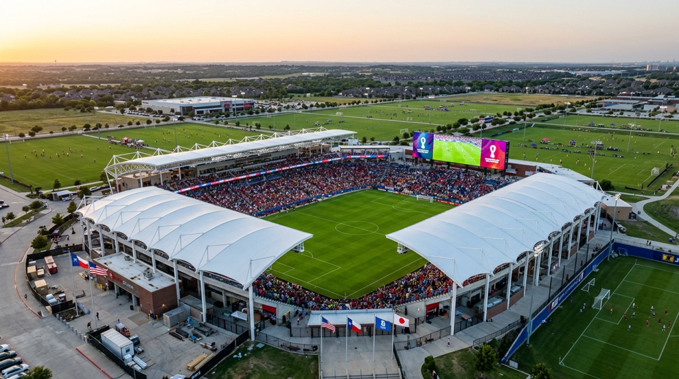 Toyota StadiumはフリスコにあるFCダラス本拠地　2026年W杯で注目の拠点に