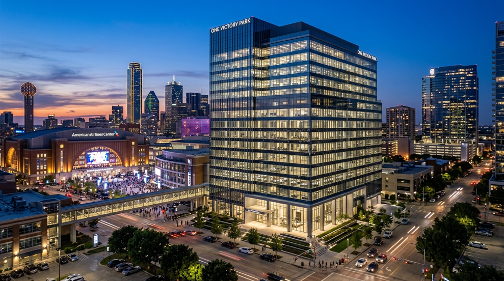 Balfour Beattyがダラス本社をVictory Parkへ移転　都市型オフィス回帰