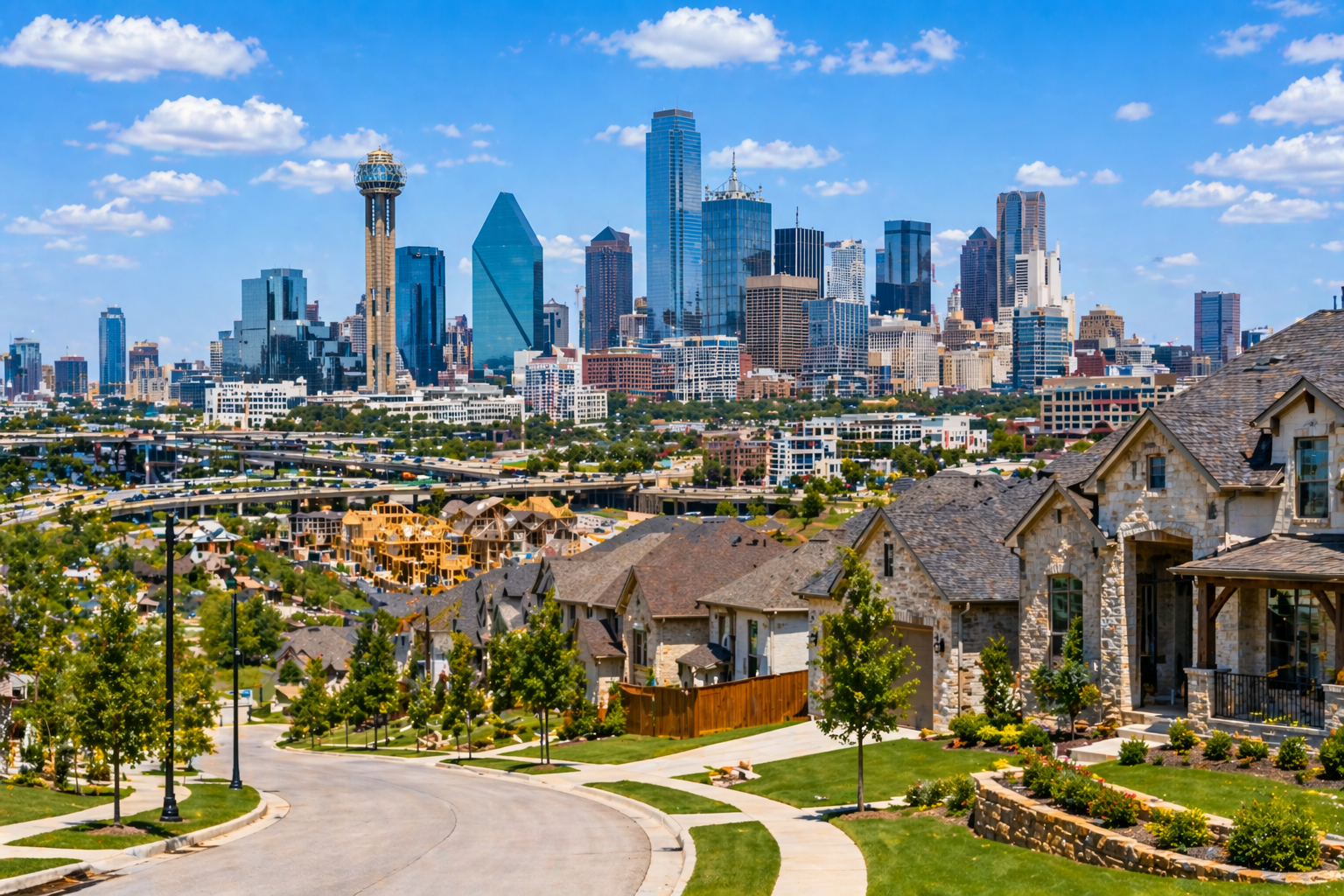 ダラス・フォートワース人口増加、郊外へ広がる成長