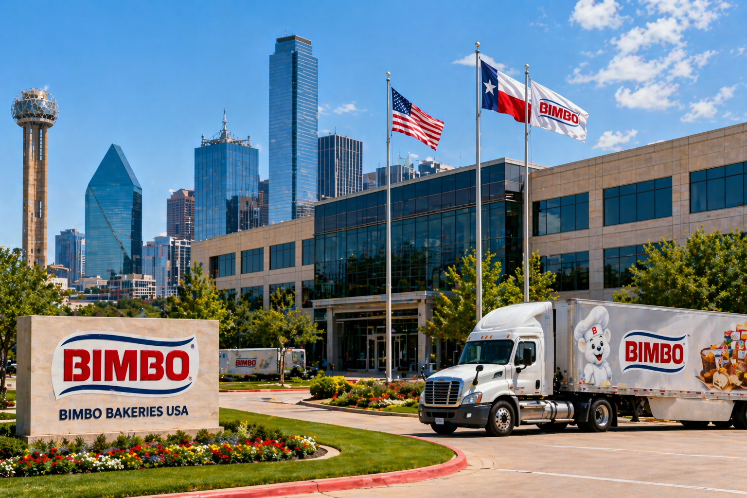 Bimbo Bakeries USAがダラス本社へ移転した理由