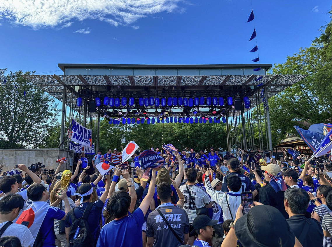 ダラスでW杯 日本代表サポーター熱狂　「ULTRAS2026 in DALLAS」が開催