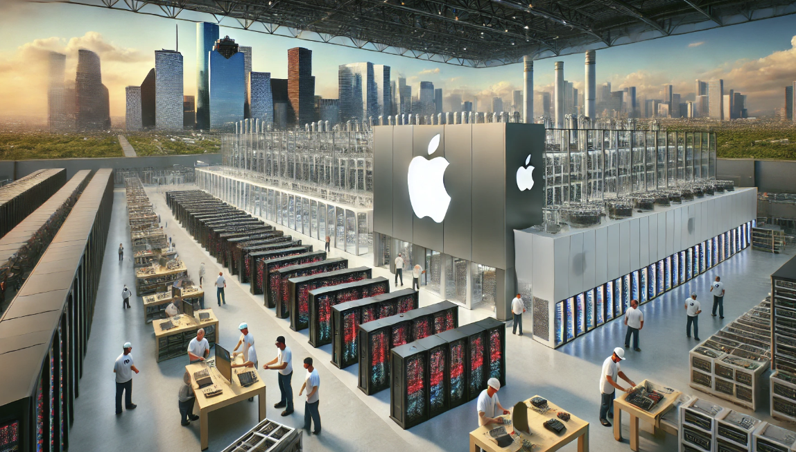 Apple、ヒューストンにAIサーバー製造建設 5000億ドル投資で米国製造