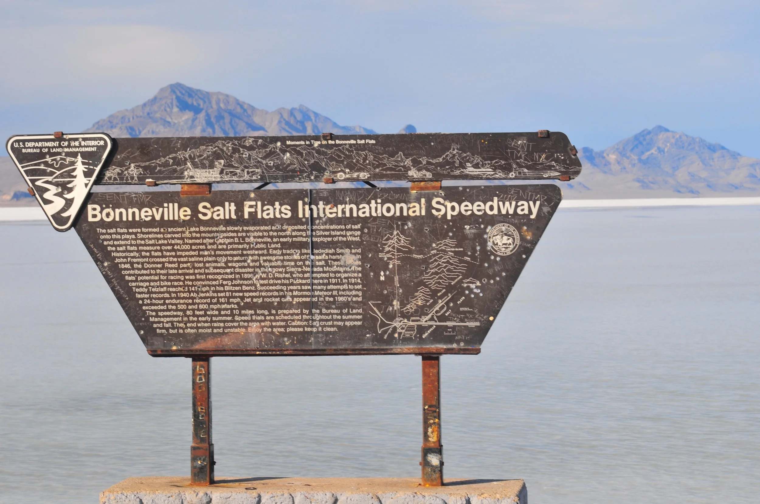 Sign at the end of the road