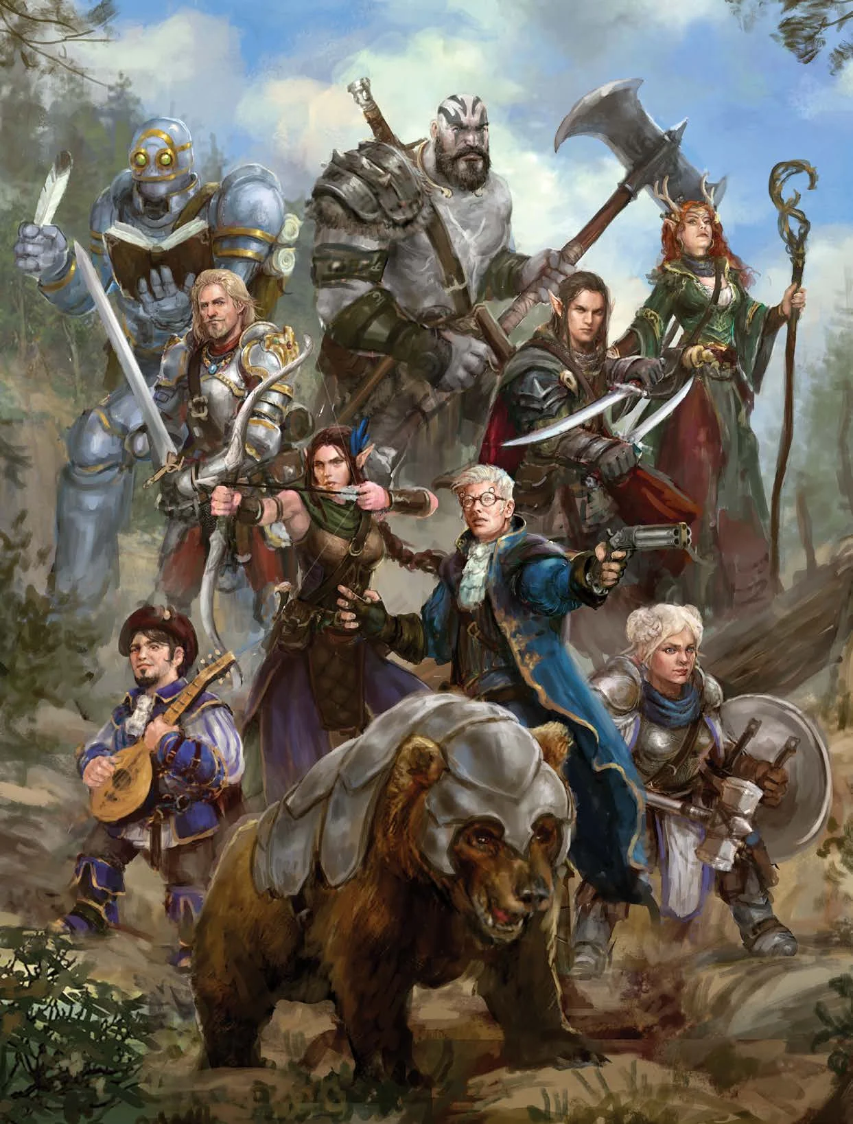 Gorgeous Art from the Tal'Dorei Campaign Setting