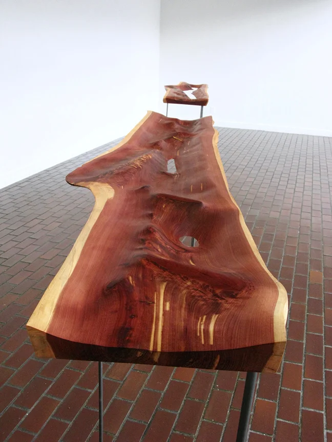 Leah Smith - "Equivalence" Eastern Red Cedar and Steel