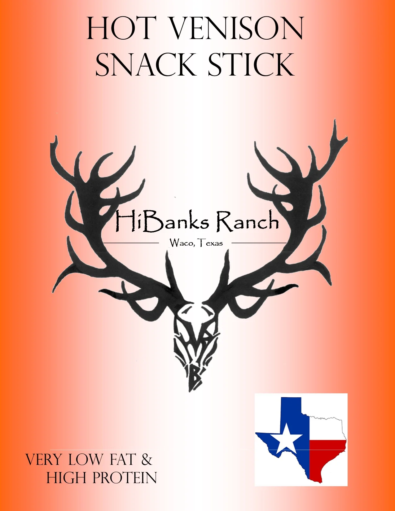 Hot Venison Snack Stick