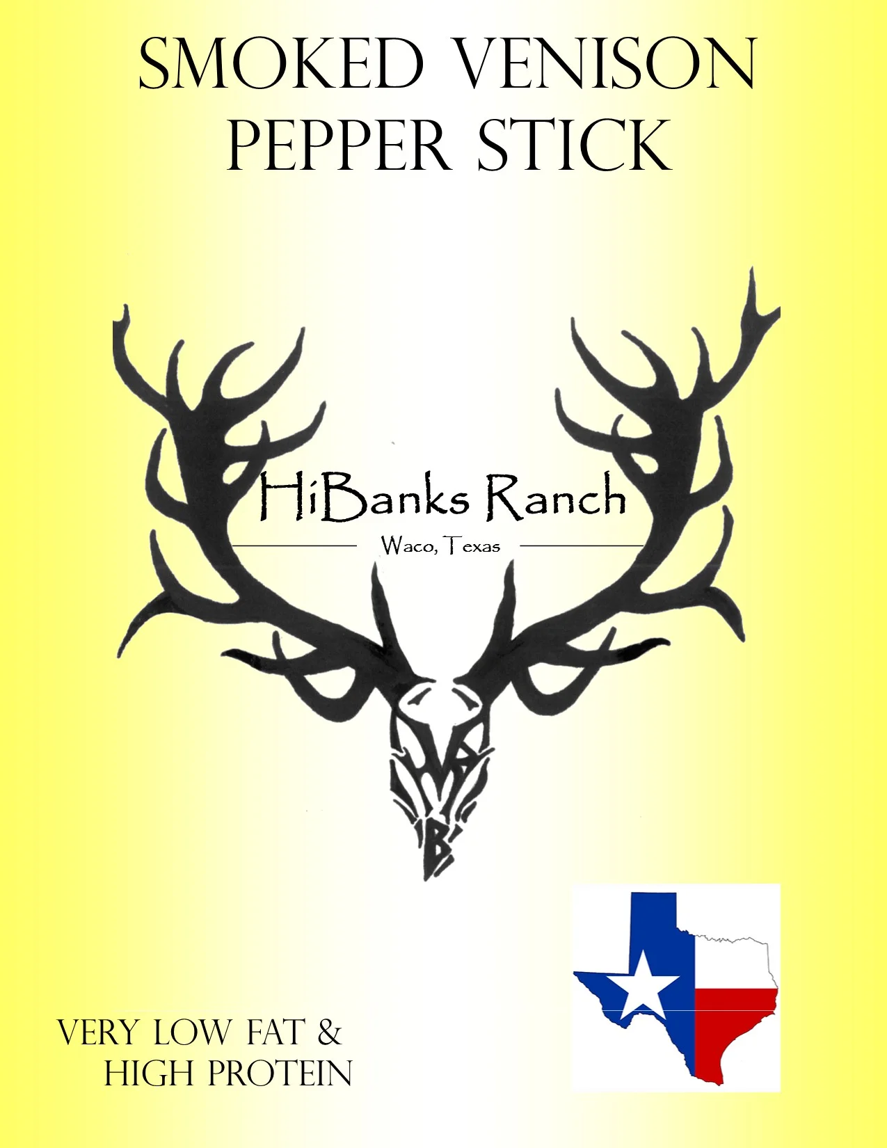 Peppered Venison Snack Stick