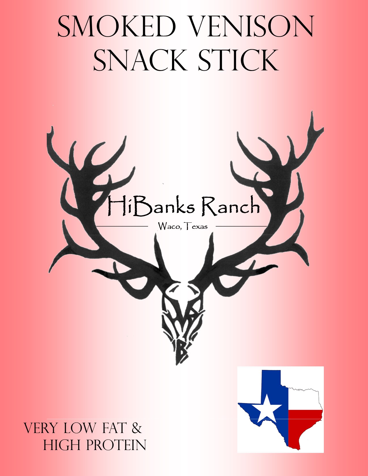 Smoked Venison Snack Stick