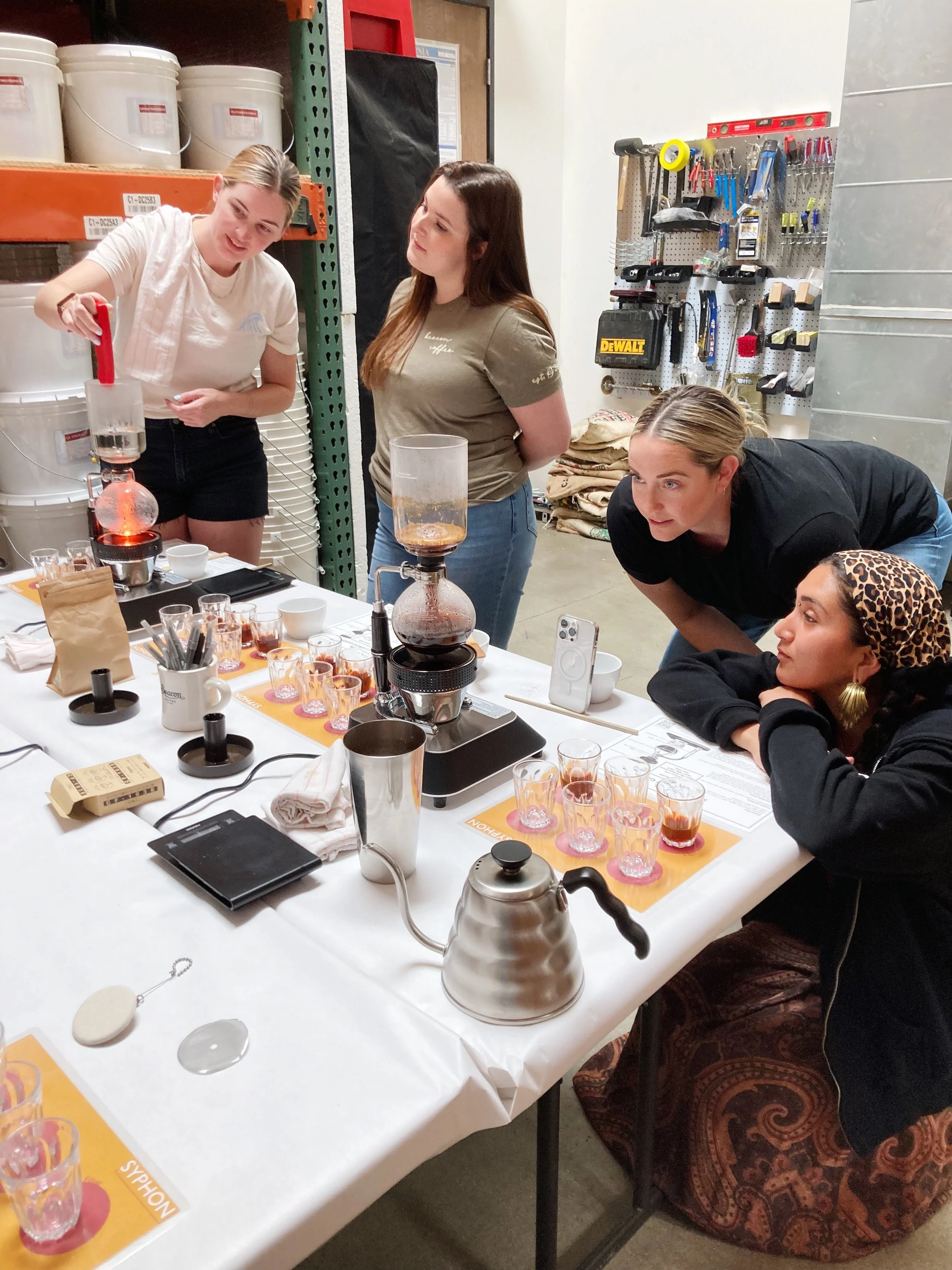 Syphon Brew Class — Beacon Coffee