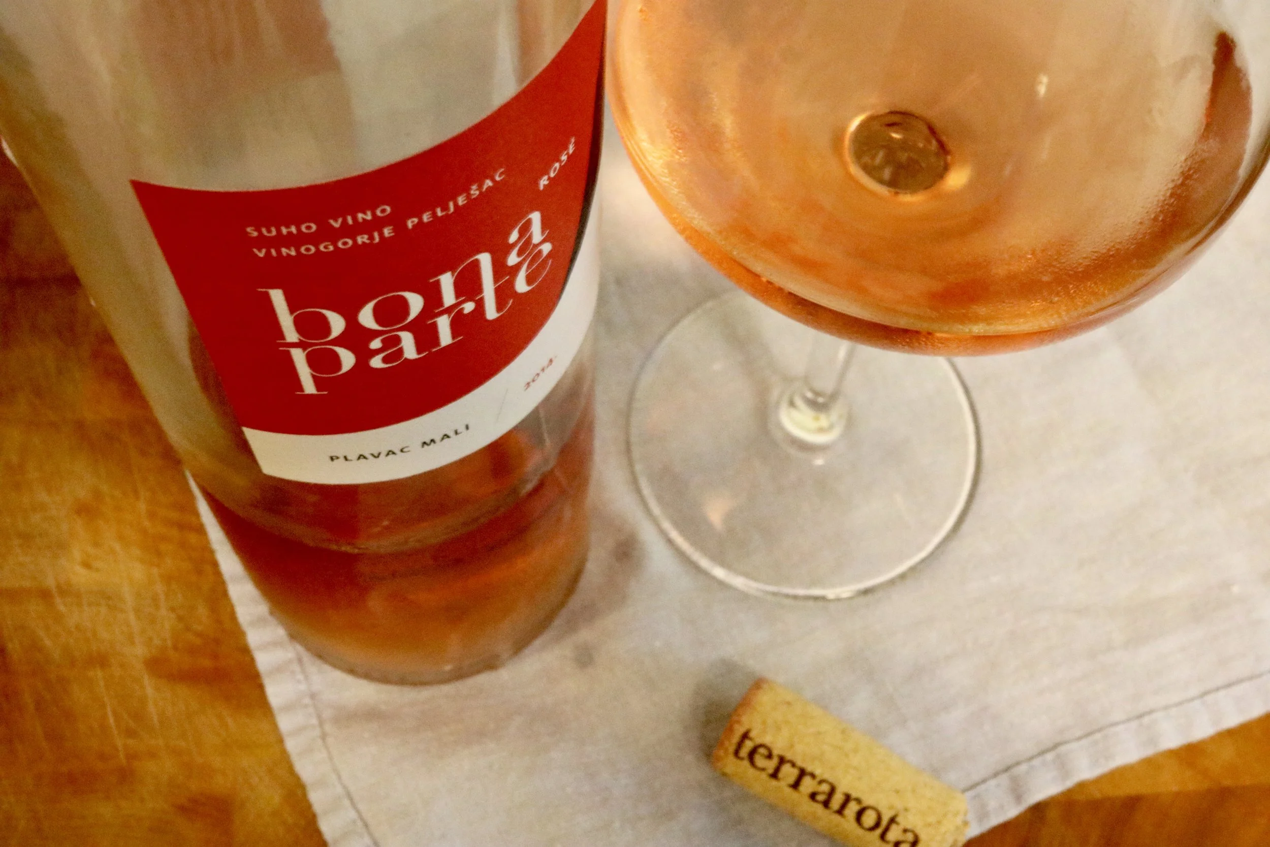 Rota wines from Peljesac, Dalmatia, Croatia
