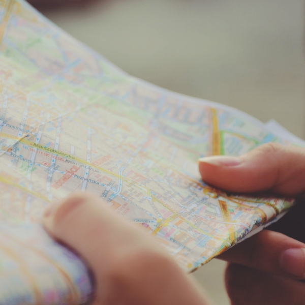 Provide a map and a compass.