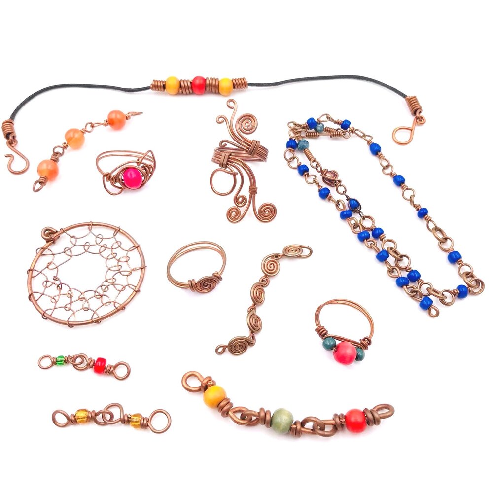 Lot B 6 Bead Beading Books Beaded Designing Wire Jewelry Beadwork Adornment  