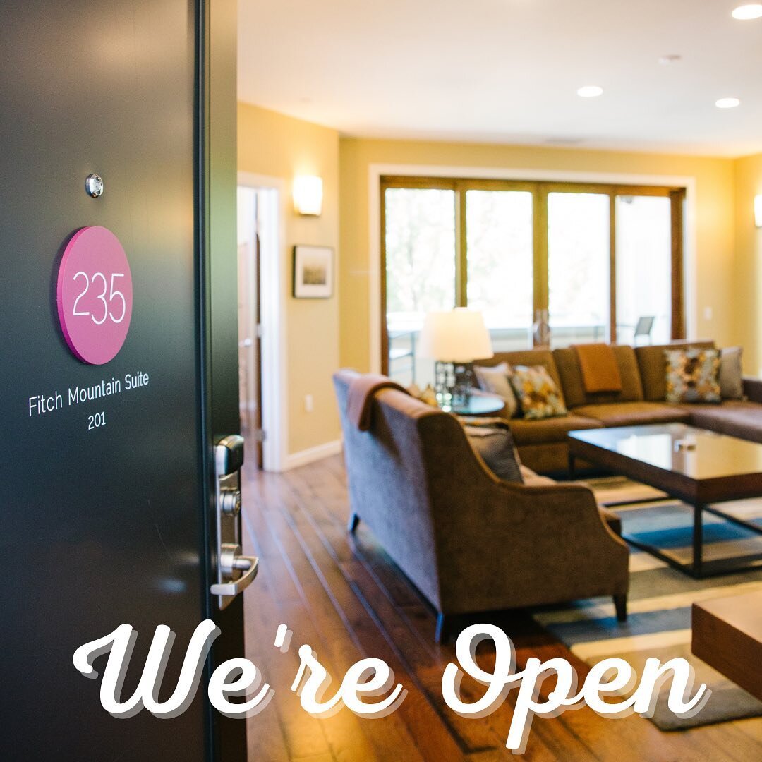 We&rsquo;re OPEN and ready to safely welcome you back to our small town of Healdsburg! Visit twothirty-five.com or call us at 707-473-3500 to book your reservation and start planning your getaway today. We can&rsquo;t wait to see you!