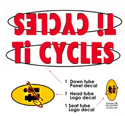 DECAL SET // WHITE OVAL