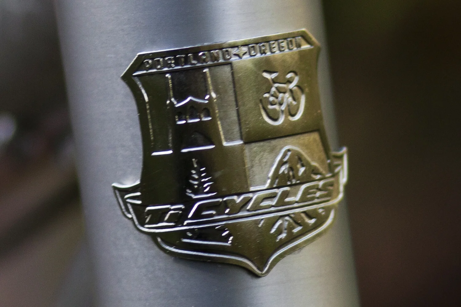 HEADBADGE // TI CYCLES CREST
