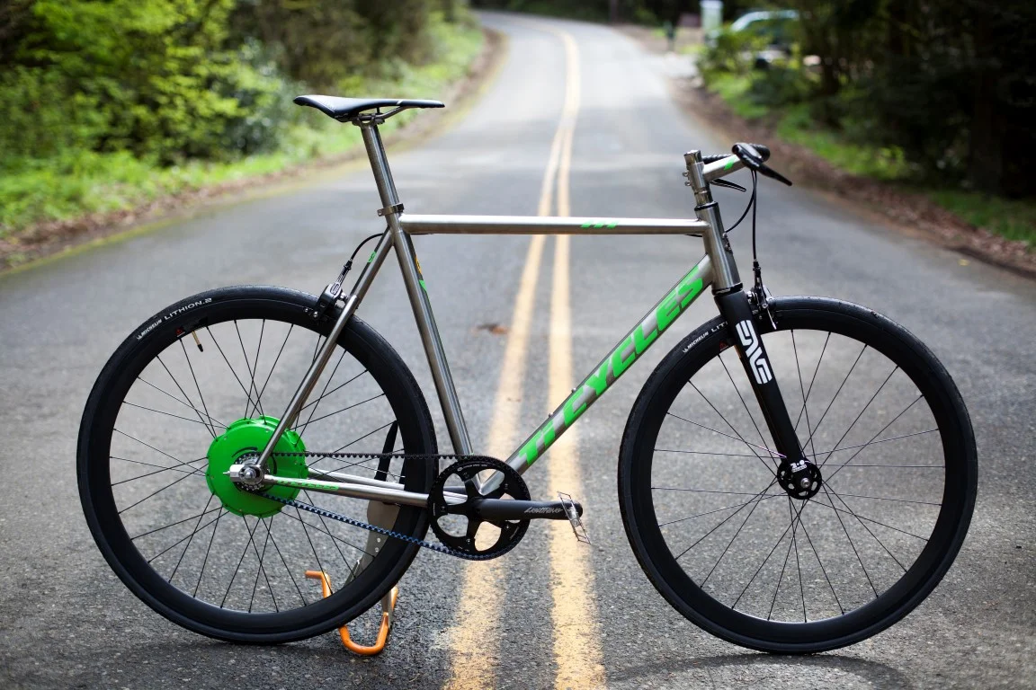 Custom Titanium Frame — TI CYCLES FABRICATION
