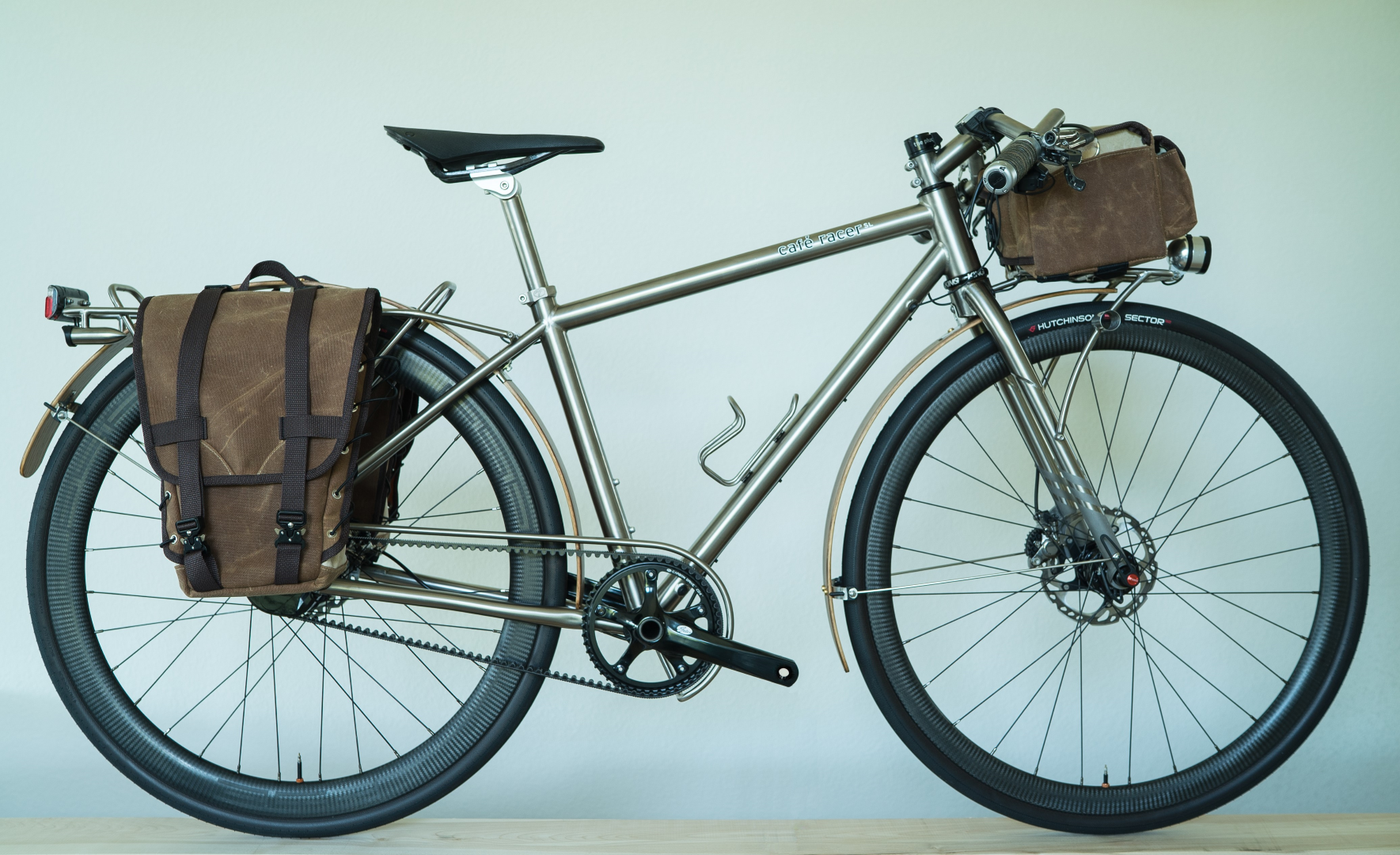 Custom Titanium Racks + Bits for Seven Cafe Racer — TI CYCLES FABRICATION