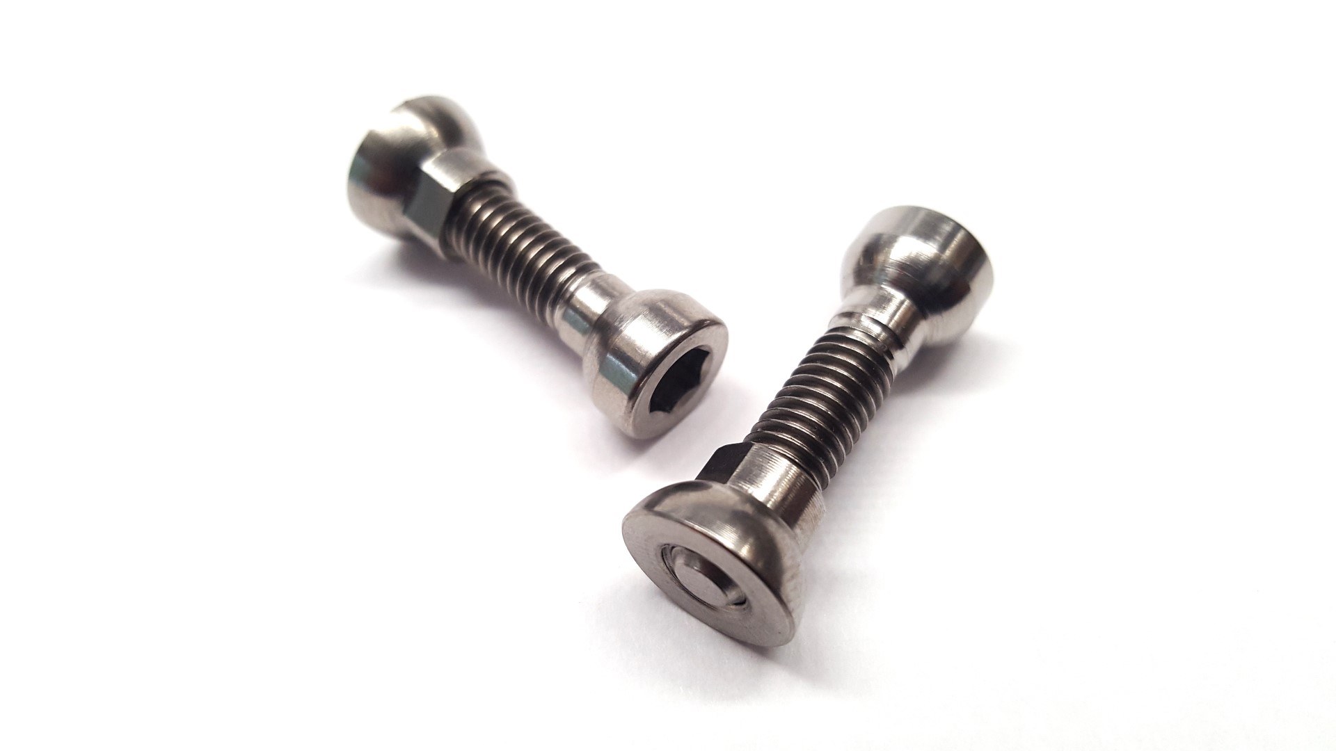 Titanium Seatpost Bolt Nut Set for Ti Cycles Zero and 10mm SETBACK
