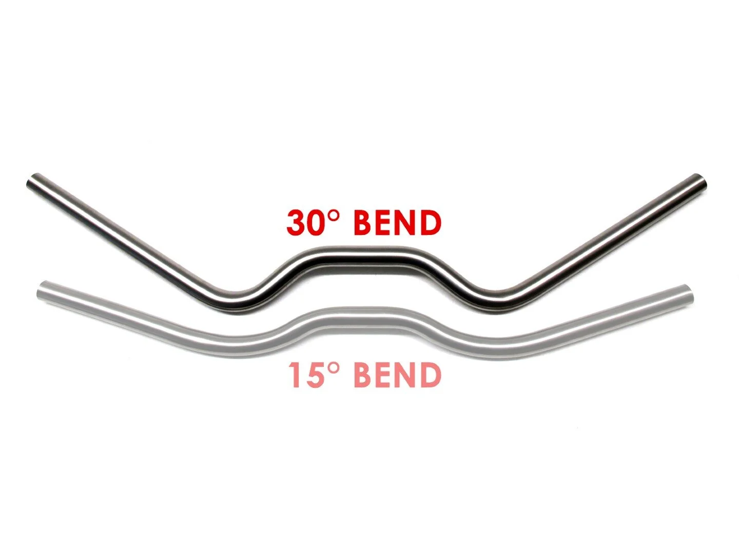 Titanium Handlebar 30° DoubleS 28mm Up Thickwall — TI CYCLES FABRICATION