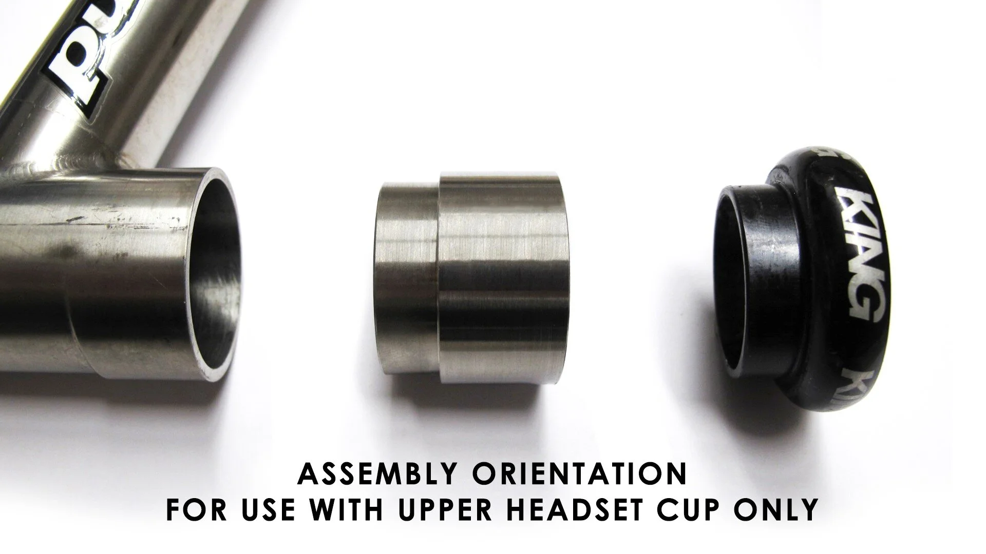 Titanium Head Tube Extension — TI CYCLES FABRICATION