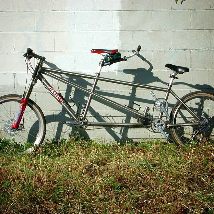 Custom Ti Cycles MTB Tandem