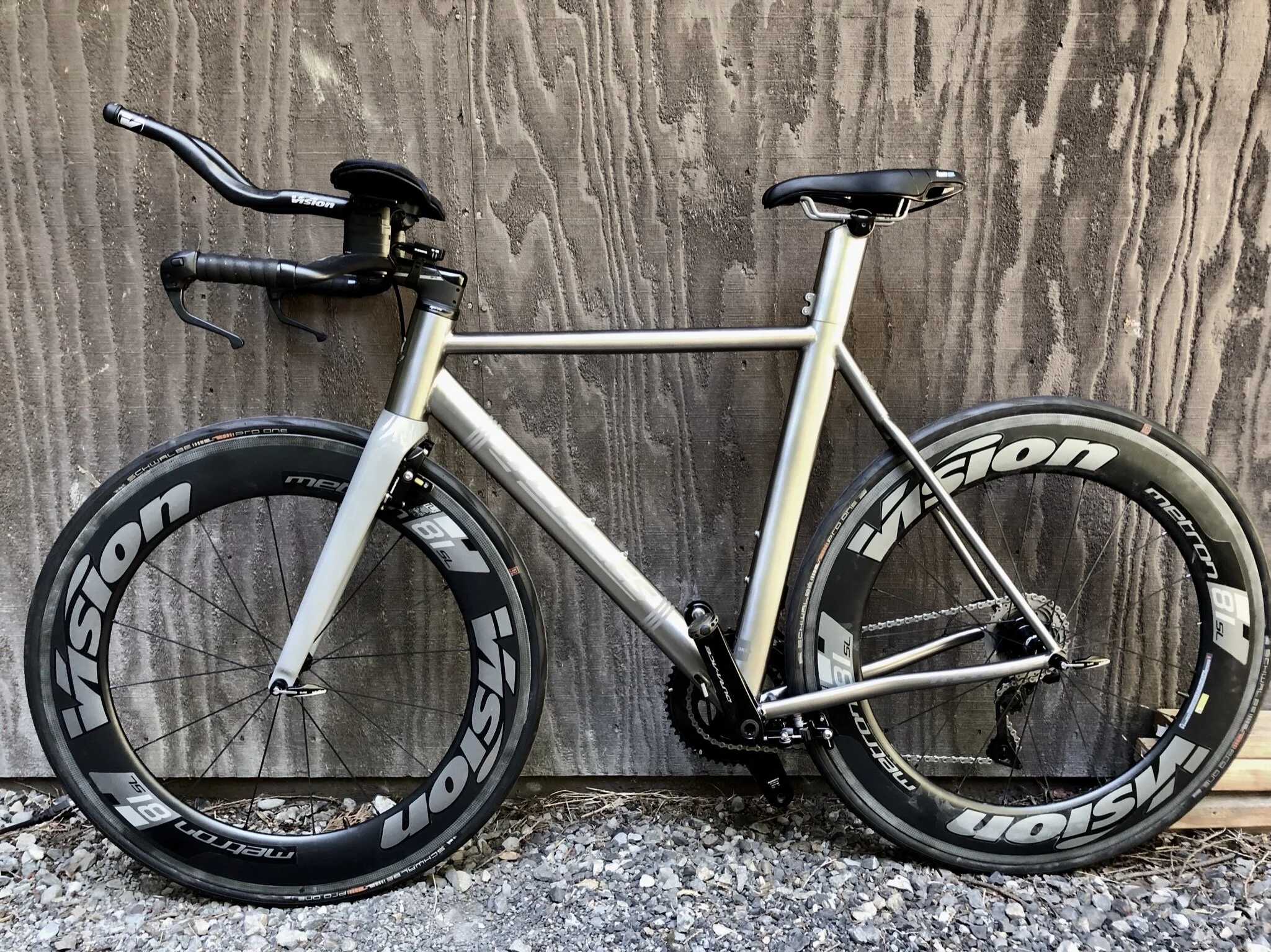 Titanium Bicycle Frame Titanium Track Frameset Cyclepunks Ti-Track