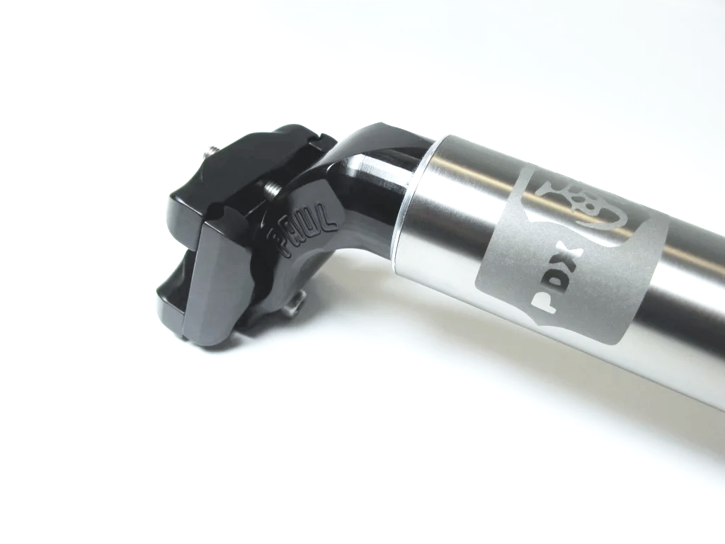 Titanium Seatpost: Ti & Handsome 31.6mm (26mm setback)