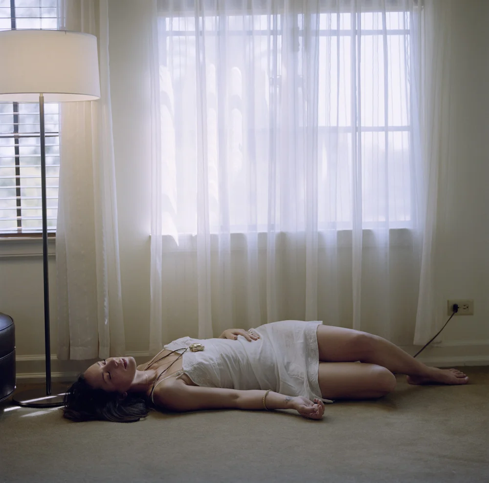 Shahla Kareen Friberg shot by Jork Weismann for Asleep at The Chateau