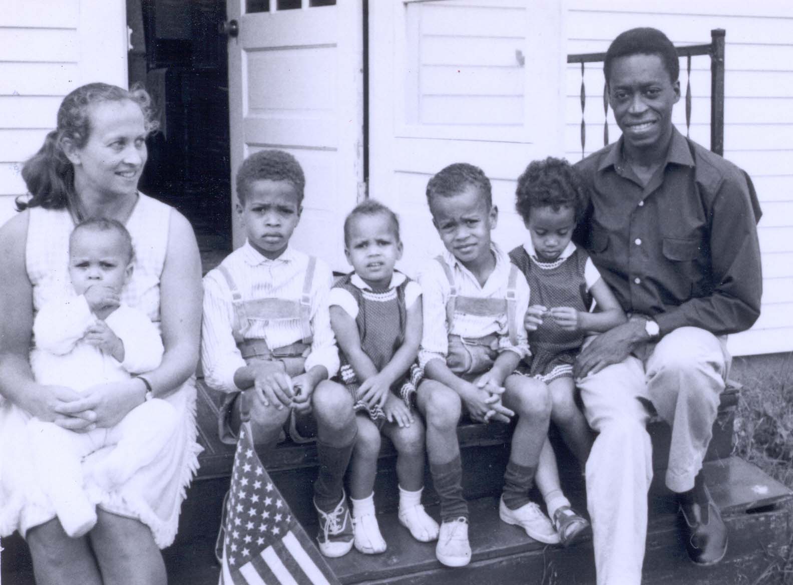 The 'J' is for Johnson. Here with my beloved parents and my four incredible sibs, 1966.