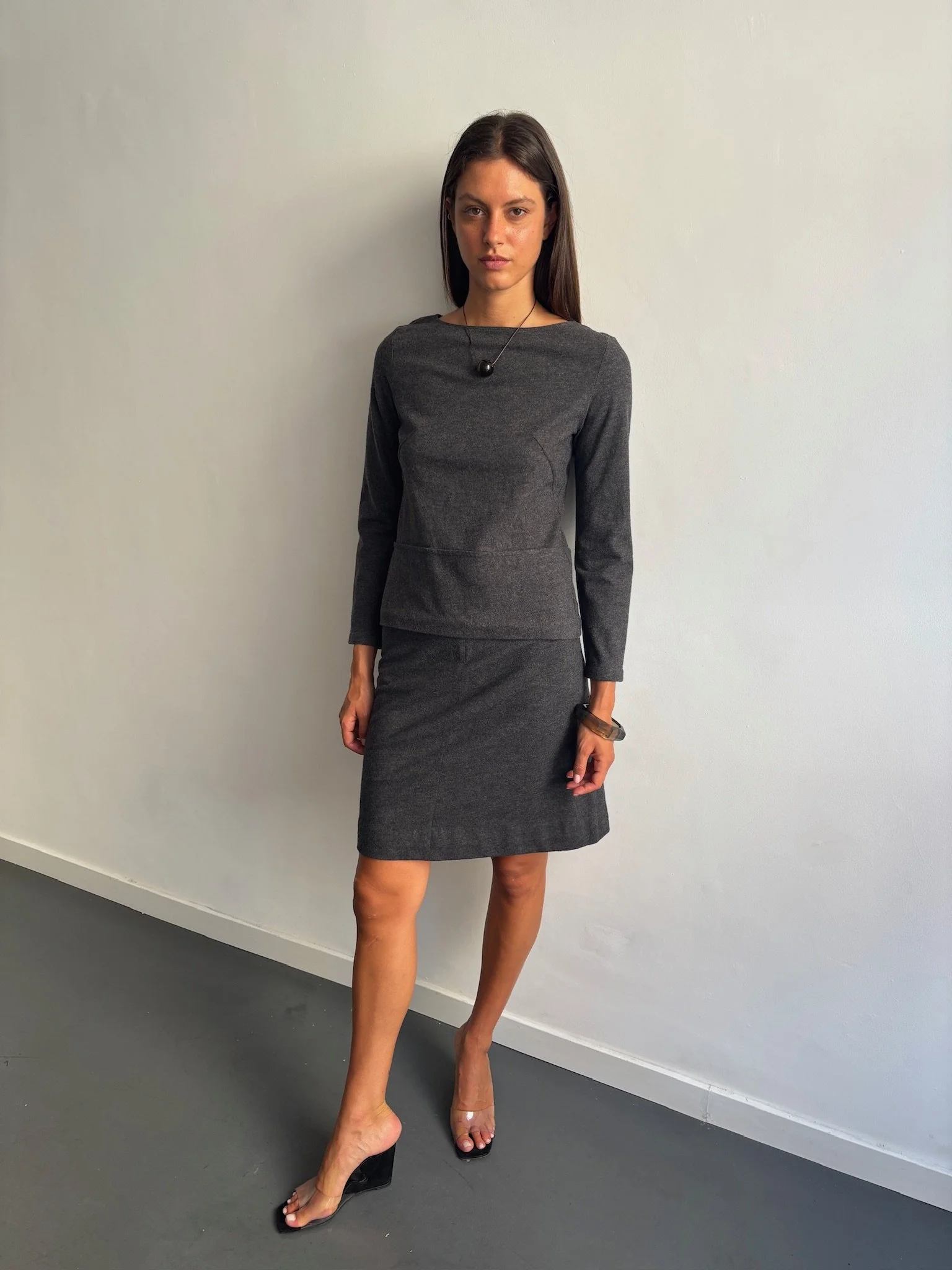 Vintage ICEBERG Wool Set in Slate