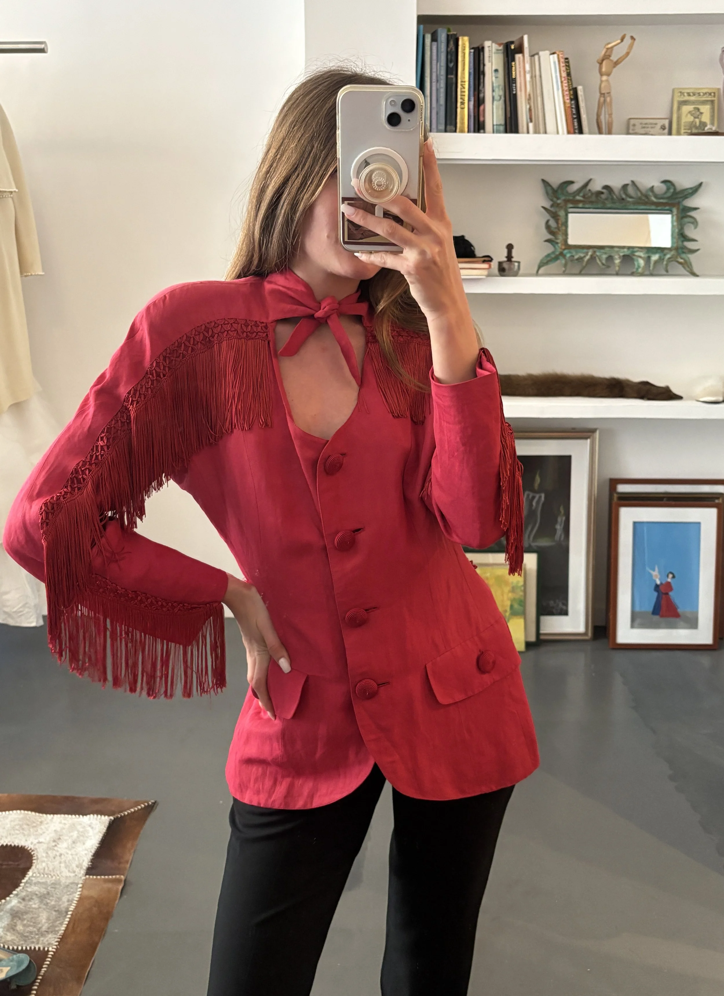 1980's Rodeo Disco Blazer in Apple