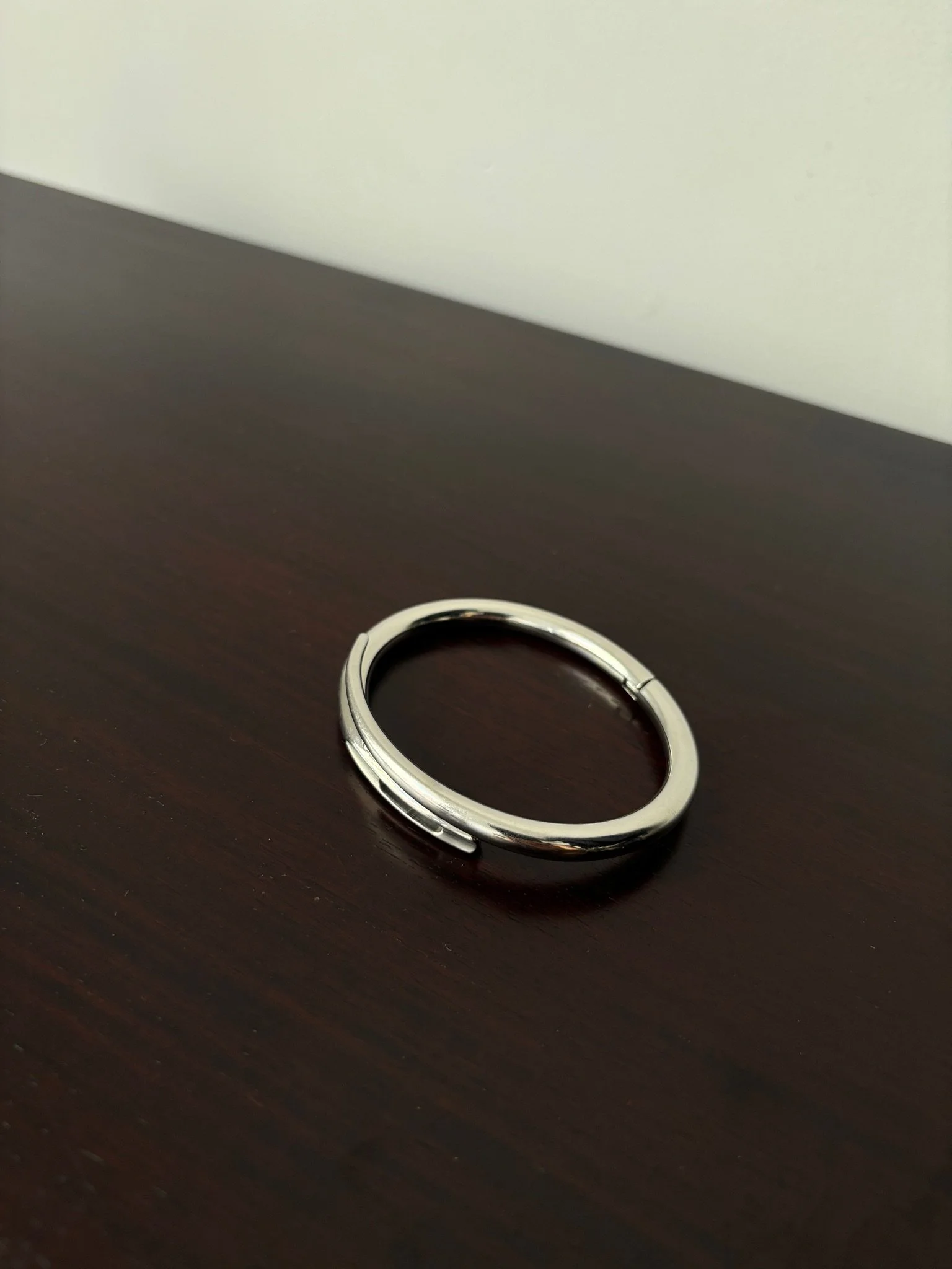 Hinge Clasp Bracelet in Stainless