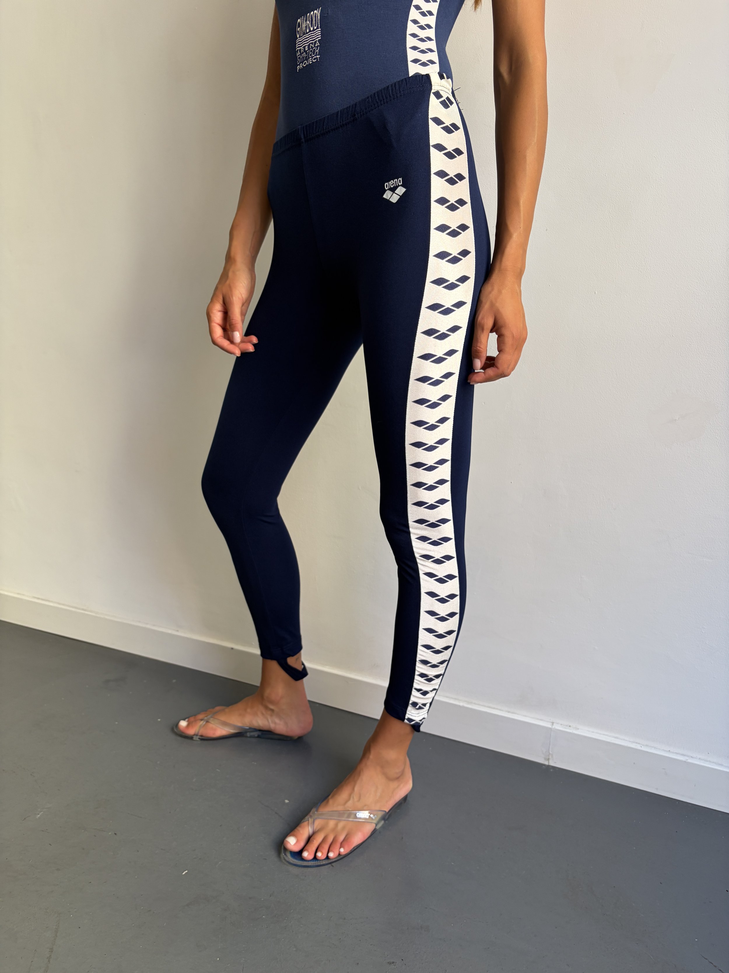 Vintage Arena Sweatpants in Prussian