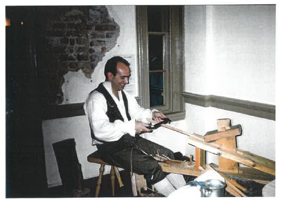 1997 opening of 124 EA - windsor chair maker demo.png