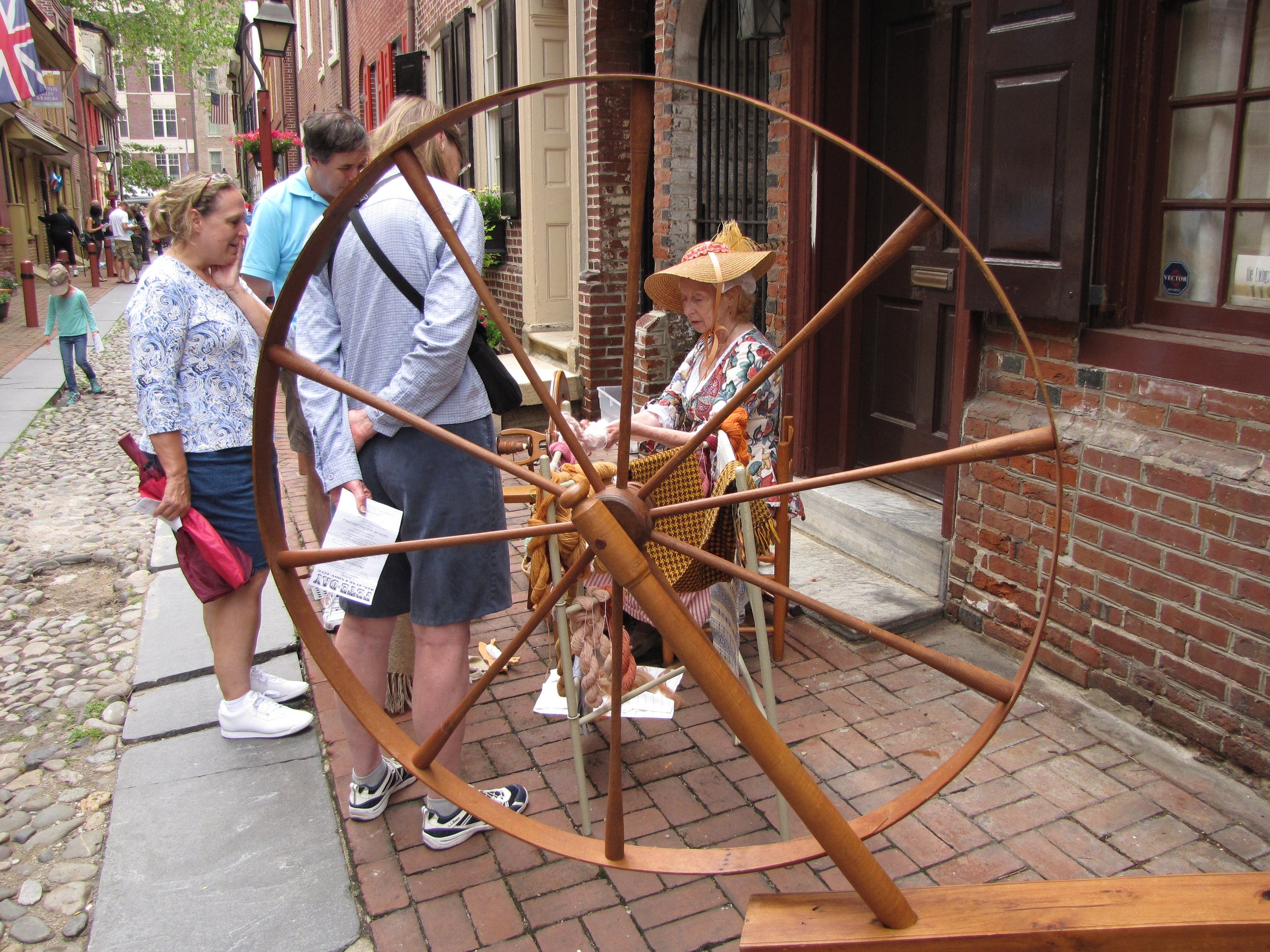 First Friday at Elfreth's Alley