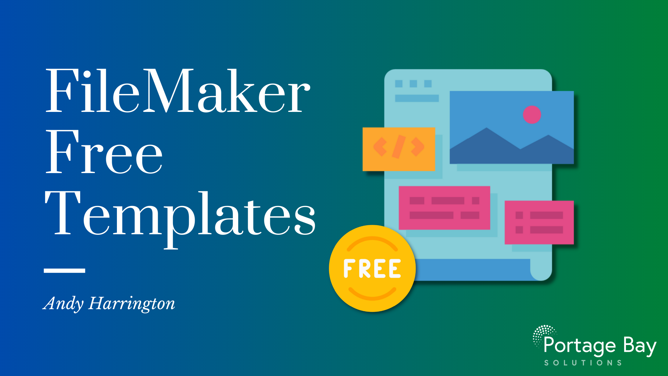 FileMaker Free Templates  Portage Bay Solutions  FileMaker Within Filemaker Business Templates