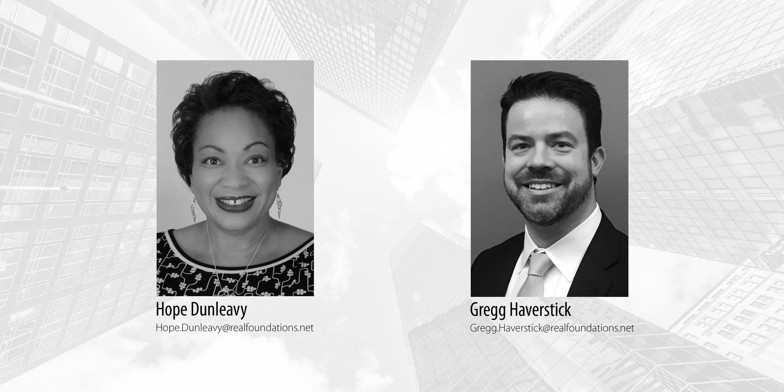 Hope Dunleavy and Gregg Haverstick