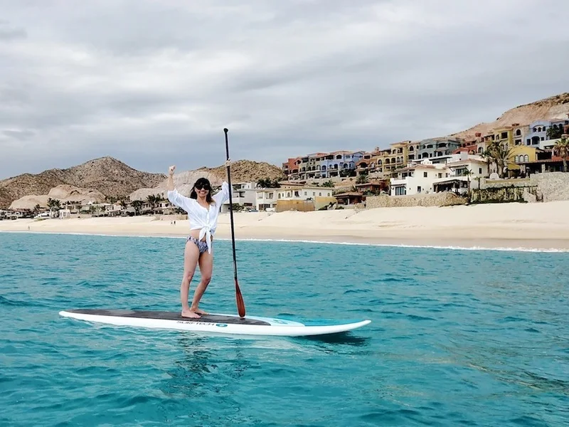 stand up paddleboard ocean SUP sea of cortez mexico cancer survivor travel photograph