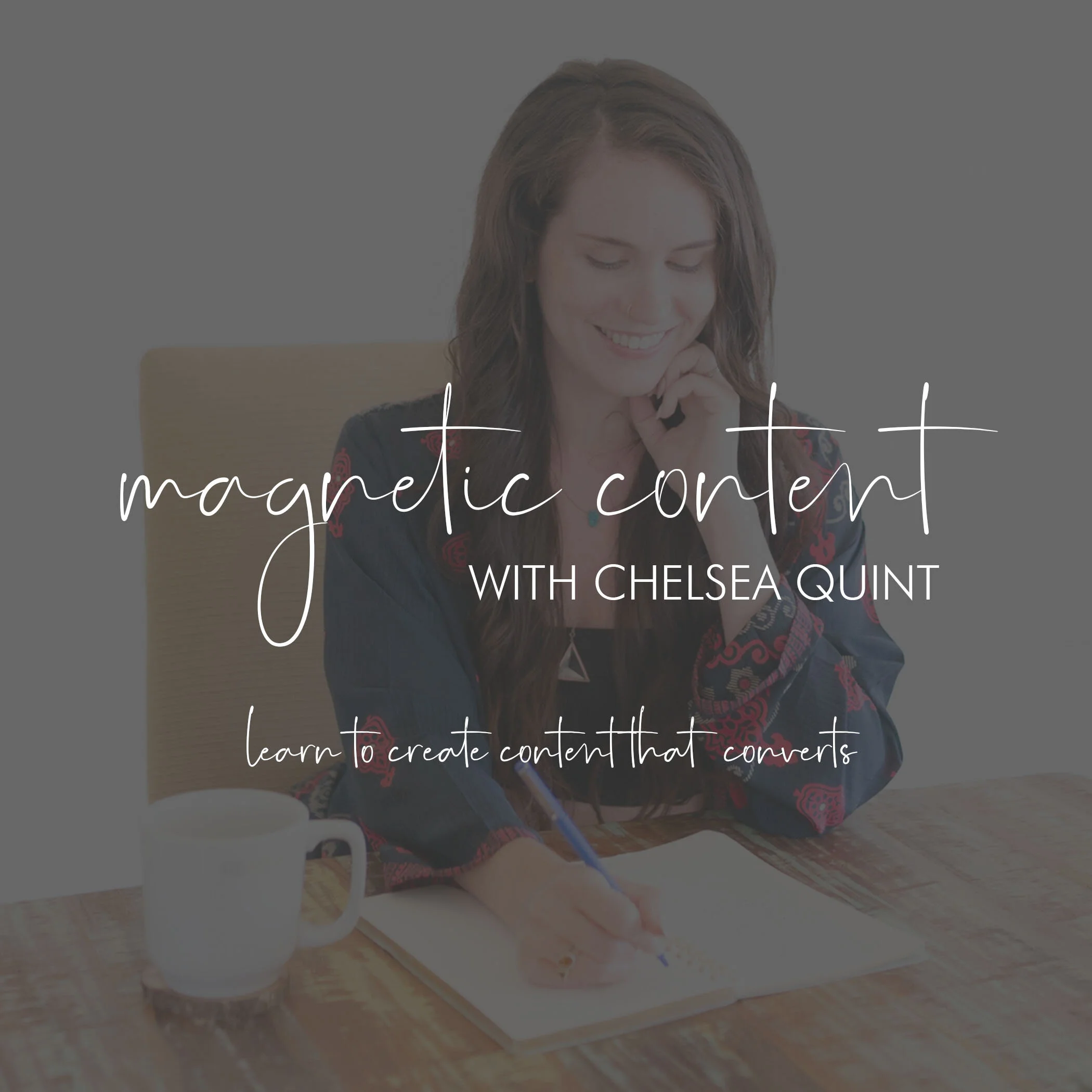 The one where i teach yoU how TO create Content that attracts clients + converts to cash
