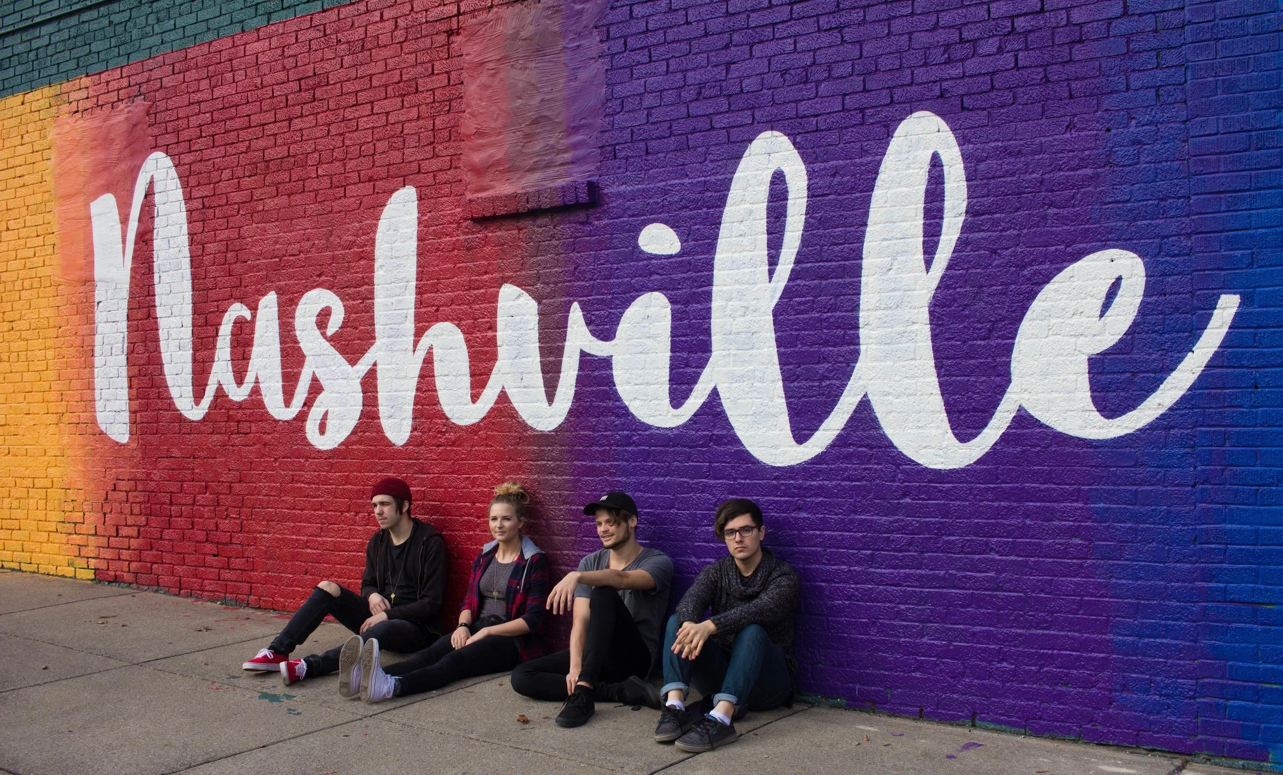 From Left to Right: Zach, Nikki, Ryan and Eric