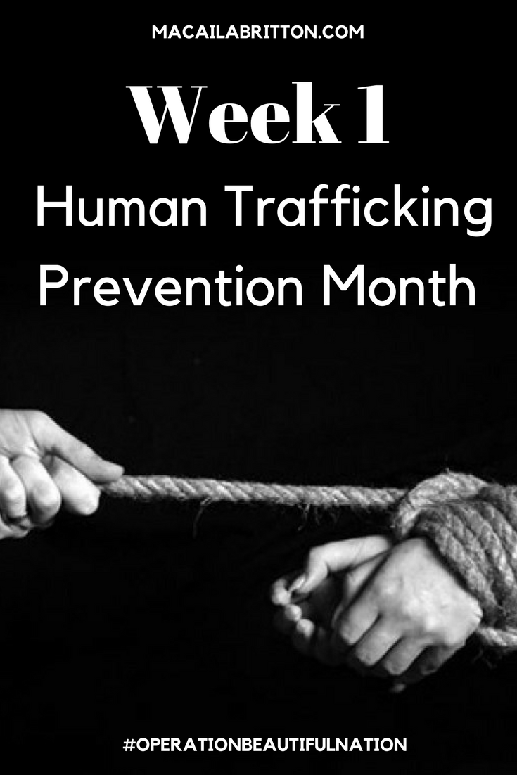 Human Trafficking Prevention Month