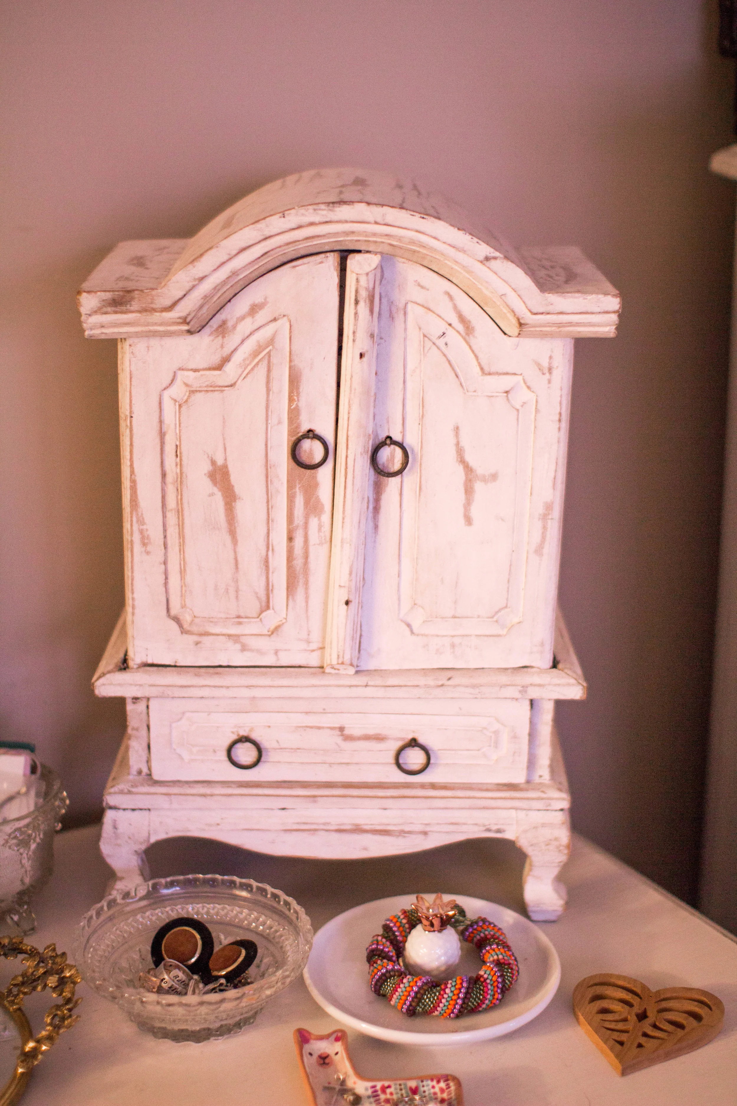 Vintage Jewelry Armoire