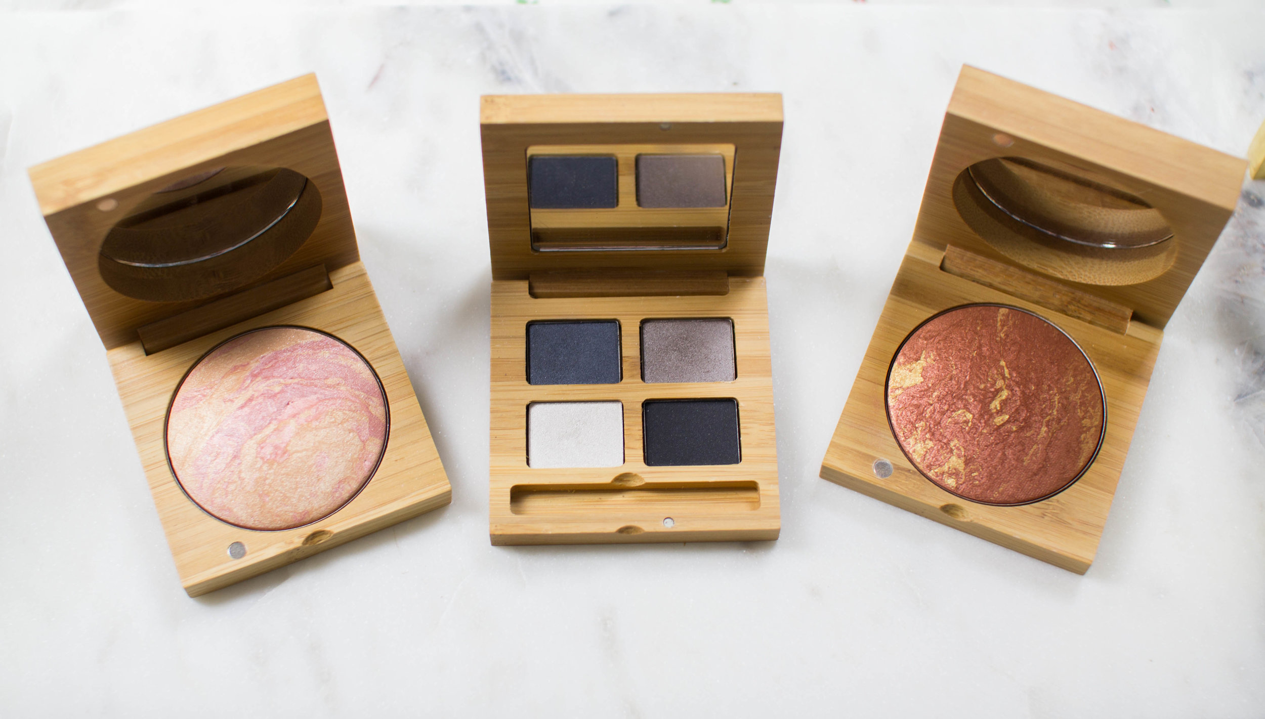 Vegan and Gluten Free Highlighter, Blush and Bronzer