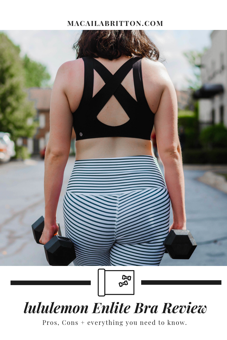 Wearing: Bra: lululemon, Leggings: Define Your Inspiration