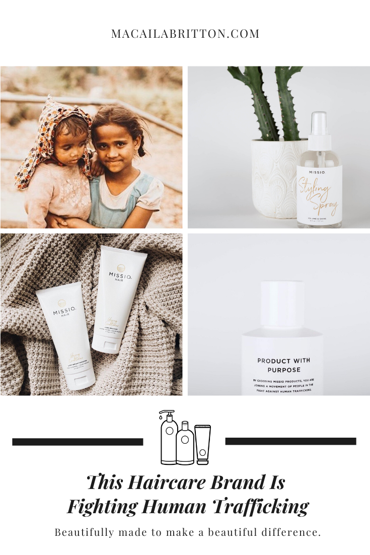 Missio Hair Care Fighting Human Trafficking