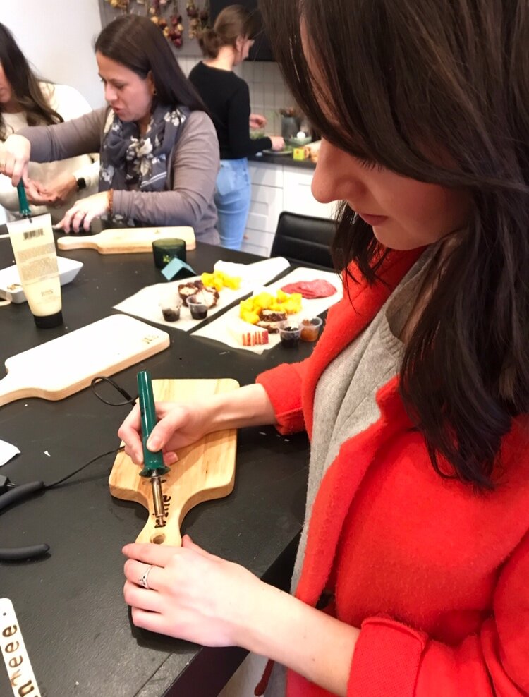 Grazing Board Wood Burning Craft