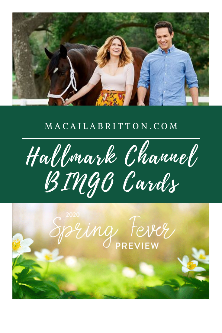The Hallmark Channel Spring Fever | BINGO Cards