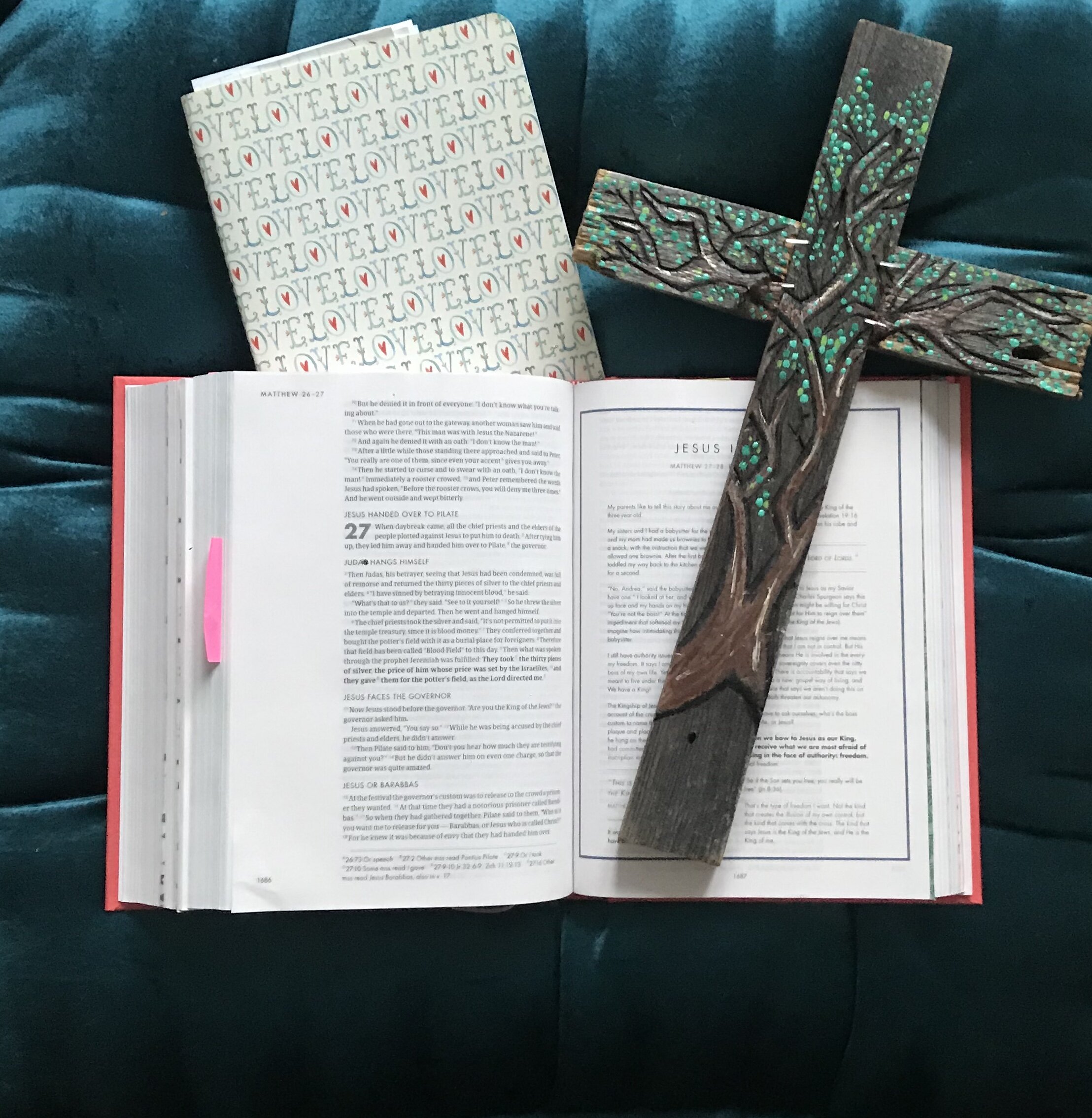 Good Friday and Easter Bible Reading Journaling Thoughts