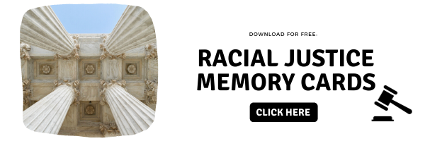 social justice memory card learning game for vocabulary
