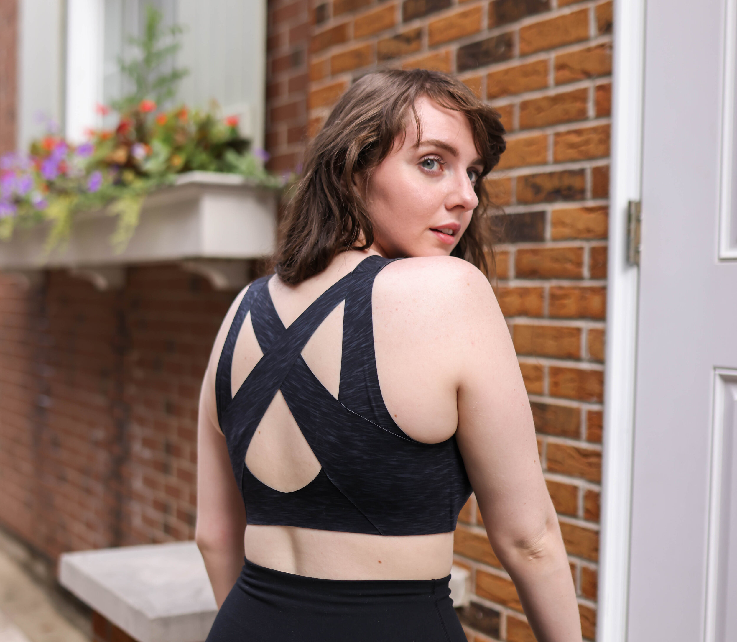 how to style the lululemon Enlite Bra Weave maximum support sports bra for larger chests.